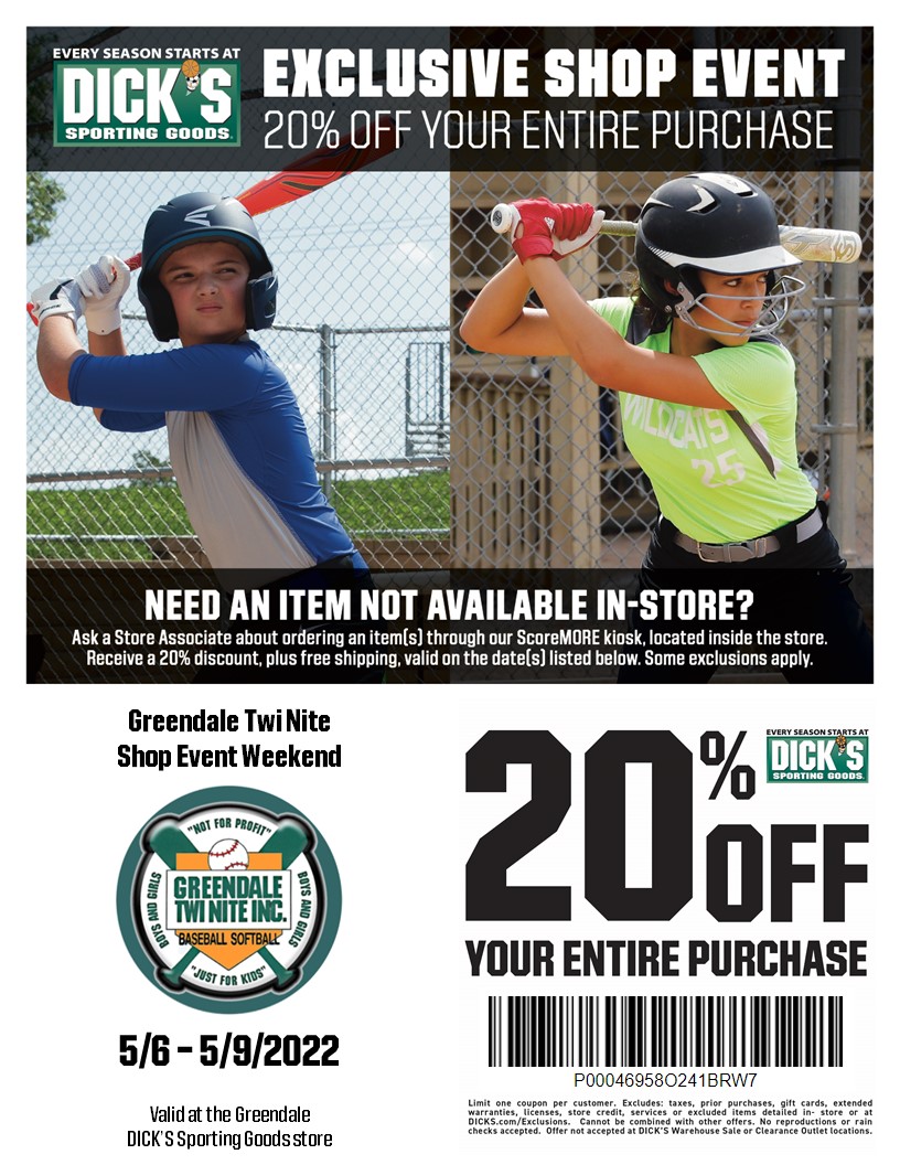 Attention Parents – Second DICK’S Sporting Goods Weekend Announced